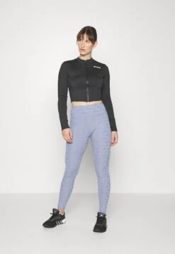 Guess Azalea Zip Active Solid - Long Sleeved Top - Jet Black -Guess Clothing Sale 11dc3795a17646ca9a95a78bd46106c2