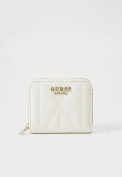 Guess ALDINA SMALL ZIP AROUND - Wallet - Black -Guess Clothing Sale 11ebc29ed4814ed1829365a27ff0d397