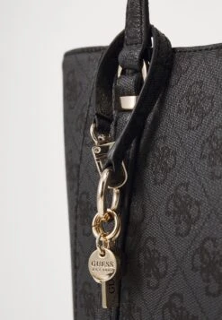 Guess ECO ERICA ELITE TOTE - Handbag - Coal -Guess Clothing Sale 12486c30f2a74fa48a6bddec8d1aab60