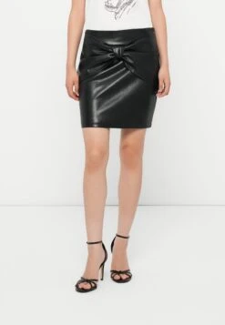 Guess ALIENOR BOW MINI SKIRT - Mini Skirt - Schwarz