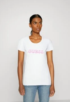 Guess Davina Tee - Print T-Shirt - Pure White