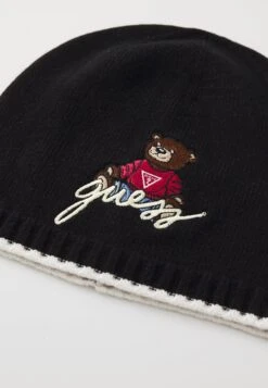 Guess JUNIOR HAT UNISEX - Beanie - Jet Black -Guess Clothing Sale 13ba6185c5aa4ad0872ce1b84b9077a7