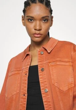 Go Sade Jacket - Denim Jacket - Real Orange Multi -Guess Clothing Sale 1464cceadfbd4db7aefba5be90d4d383