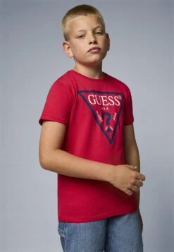 Guess JUNIOR CORE - Print T-shirt - Red Hot