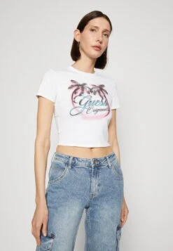 Baby Tee - Print T-Shirt -Guess Clothing Sale 156002e02a5a4db29e627ae87937af0c