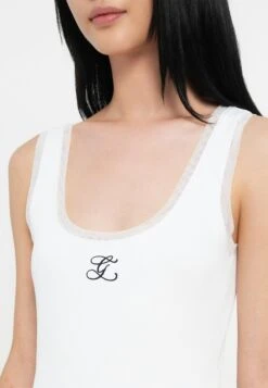 Guess LOGO TANK - Top - Pure White -Guess Clothing Sale 1736f742c3fa445b90943f89bb147766