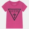 Guess Toddler Core - Print T-Shirt - Pink Trip