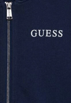 Guess Junior Core Zip Up Hooded Active Unisex - Zip-Up Sweatshirt - Deck Blue -Guess Clothing Sale 1836805c2f06475faf3f43db9e3b0af6