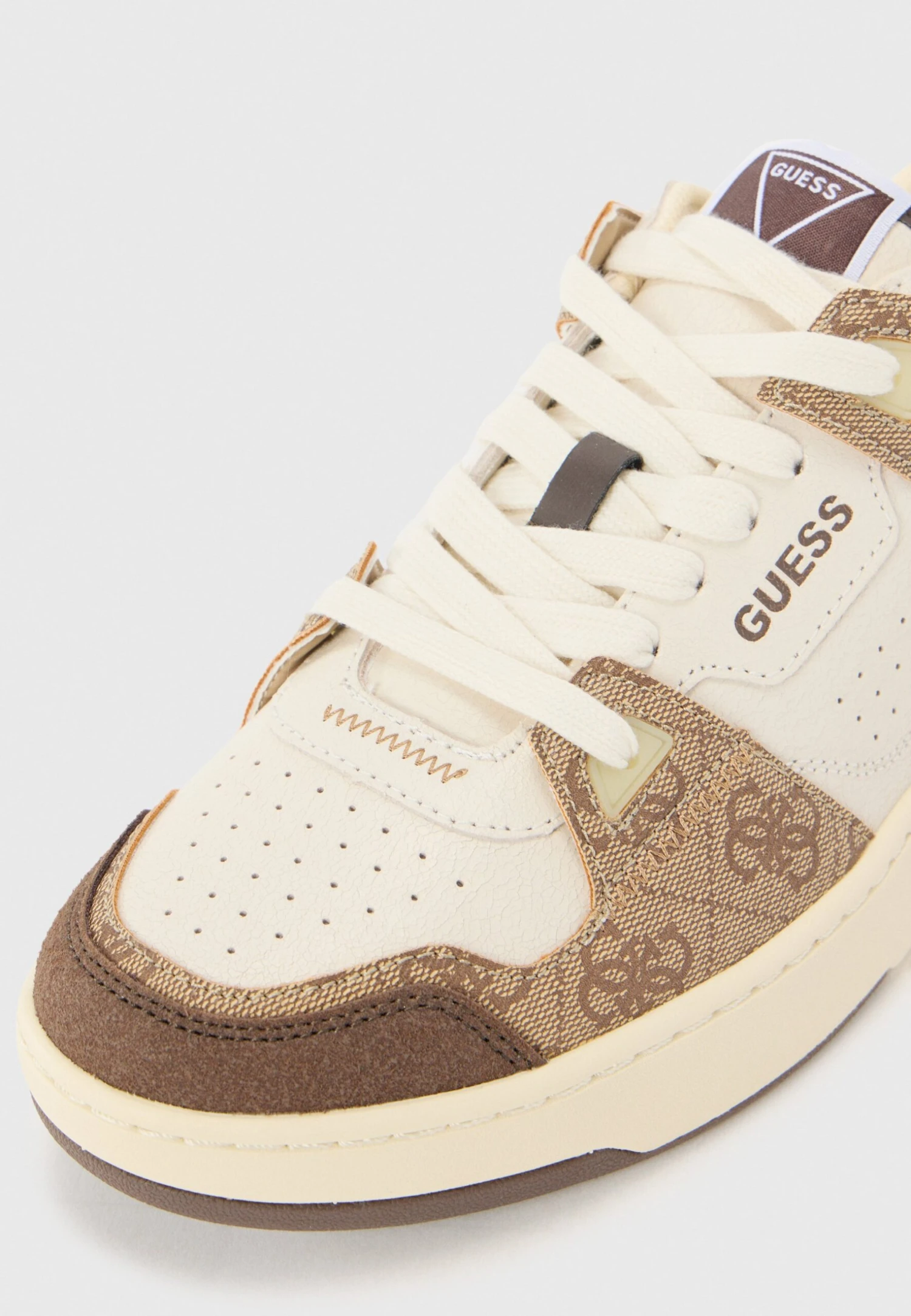 Guess VINCENT - Trainers - White/beige 6 Guess VINCENT - Trainers - White/beige - Image 6