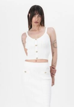 Guess EVANGELINE SKIRT - Pencil Skirt - Cream White -Guess Clothing Sale 1a0f3fef0fcd421682bfd5e5d9d42896