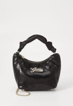 Guess SEQUINS HOBO MINIBAG UNISEX - Handbag - Light Gold-coloured -Guess Clothing Sale 1b21c9c66a464eb489355815f42cbb1c