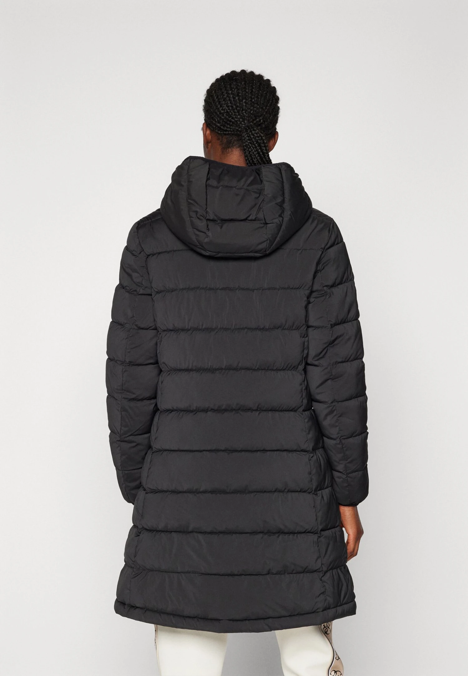 Guess NEW ALETA LONG PUFFER JACKET - Winter Coat - Jet Black 3 Guess NEW ALETA LONG PUFFER JACKET - Winter Coat - Jet Black - Image 3
