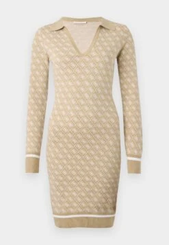 Guess AUBREY DRESS - Jumper Dress - Blue/cream -Guess Clothing Sale 1be93ad2d00c4d3dad955a98d09428e9