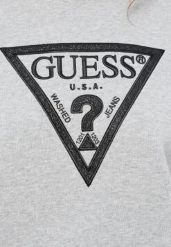 Guess TRIANGLE SWEATSHIRT - Sweatshirt - Light Melange Grey -Guess Clothing Sale 1c0816b3552c47f3b1578761060a816f
