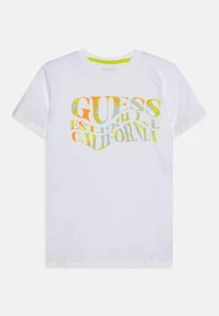 Guess Junior- Print T-Shirt - Pure White