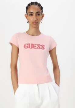 Guess PONY HAIR TEE - Print T-shirt - Pink Pearl 11 Guess PONY HAIR TEE - Print T-shirt - Pink Pearl -Guess Clothing Sale 1d116d7dc176449b96ce414692159bbf