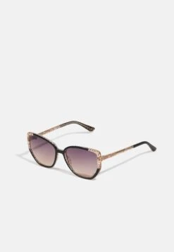 Guess Sunglasses - Shiny Black/gradient Violet