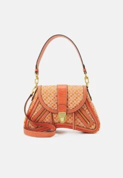 Guess Belle Vintage Flap- Handbag - Orange
