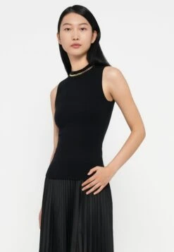 CHAIN - Waistcoat - Jet Black -Guess Clothing Sale 1da10f3d040246db91f883c471f5eb04