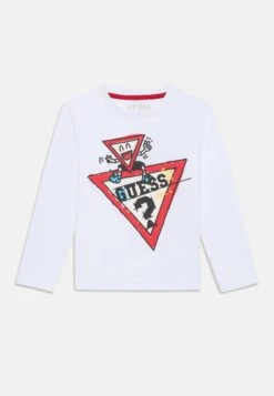Guess TODDLER UNISEX - Long Sleeved Top - Pure White