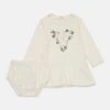 Guess CORE BABY INTERLOCK SET - Jersey Dress - Pale Pearl