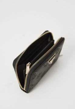 Guess CRESIDIA II ZIP AROUND - Wallet - Black -Guess Clothing Sale 1ef81270d2364017b796d167cc8dc82f