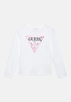 Guess JUNIOR CORE - Long Sleeved Top - Pure White -Guess Clothing Sale 1f7c8d7347644de9a1f9de1291d66377