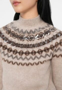 AKILAH MOCK NECK - Jumper - Velvet Taupe Heather -Guess Clothing Sale 1f83198d4e3e45cead21fd996c273e1a