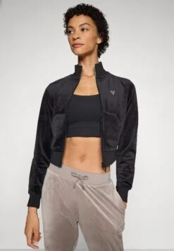 Guess COUTURE FULL ZIP - Zip-up Sweatshirt - Jet Black 10 Guess COUTURE FULL ZIP - Zip-up Sweatshirt - Jet Black -Guess Clothing Sale 1fe854cd42f541fb8cdfbb0559722aa1