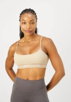 Guess ALBA ACTIVE - Medium Support Sports Bra - Summer Clay -Guess Clothing Sale 1feb4cb08cd2479185cb198da063259e