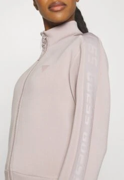 Guess NEW ALLIE ZIP - Zip-up Sweatshirt - Posh Taupe -Guess Clothing Sale 20fadc9cd2d142ac96a64bf70f4a9e2a
