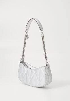 Guess ALDINA TOP ZIP SHOULDER BAG - Cross Body Bag - Silver-coloured -Guess Clothing Sale 212572b50a4044e1893a09f383b4a49f