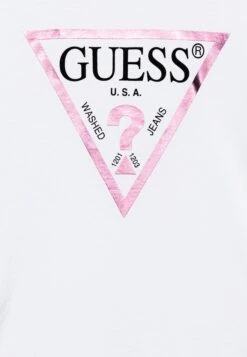 Guess JUNIOR CORE - Long Sleeved Top - Pure White -Guess Clothing Sale 21acc98bad794a47b39231c612f3cf98