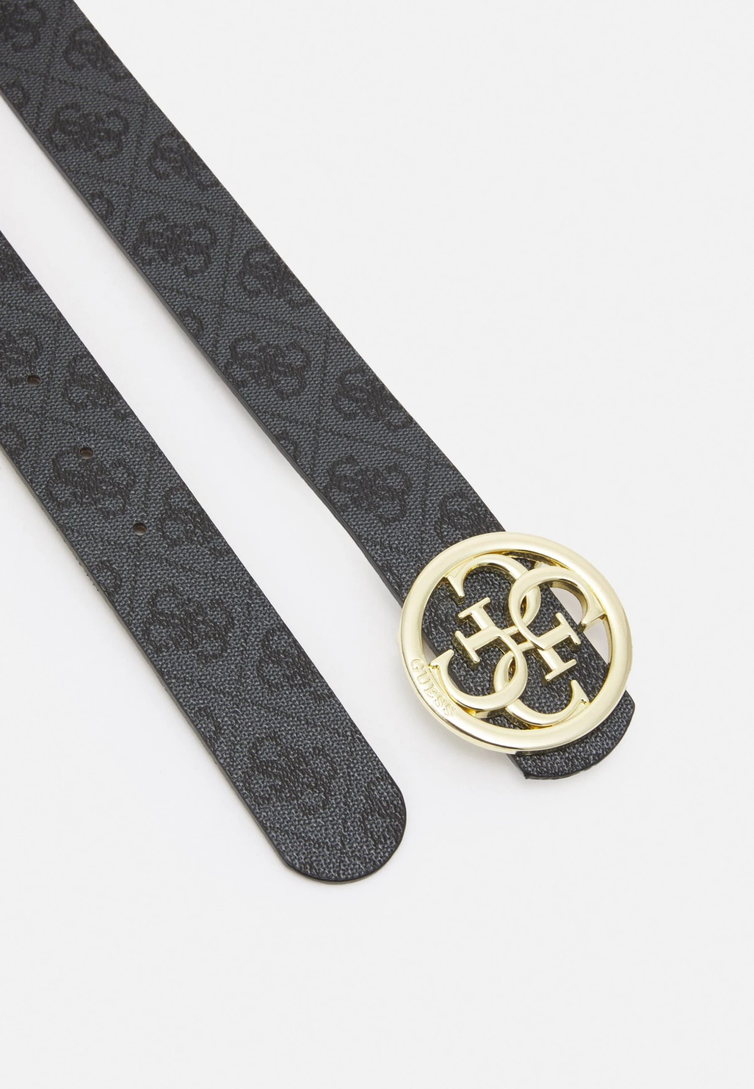 Guess Sandrine Adjust Pant - Belt - Coal/Latte 2 Guess Sandrine Adjust Pant - Belt - Coal/Latte - Image 2