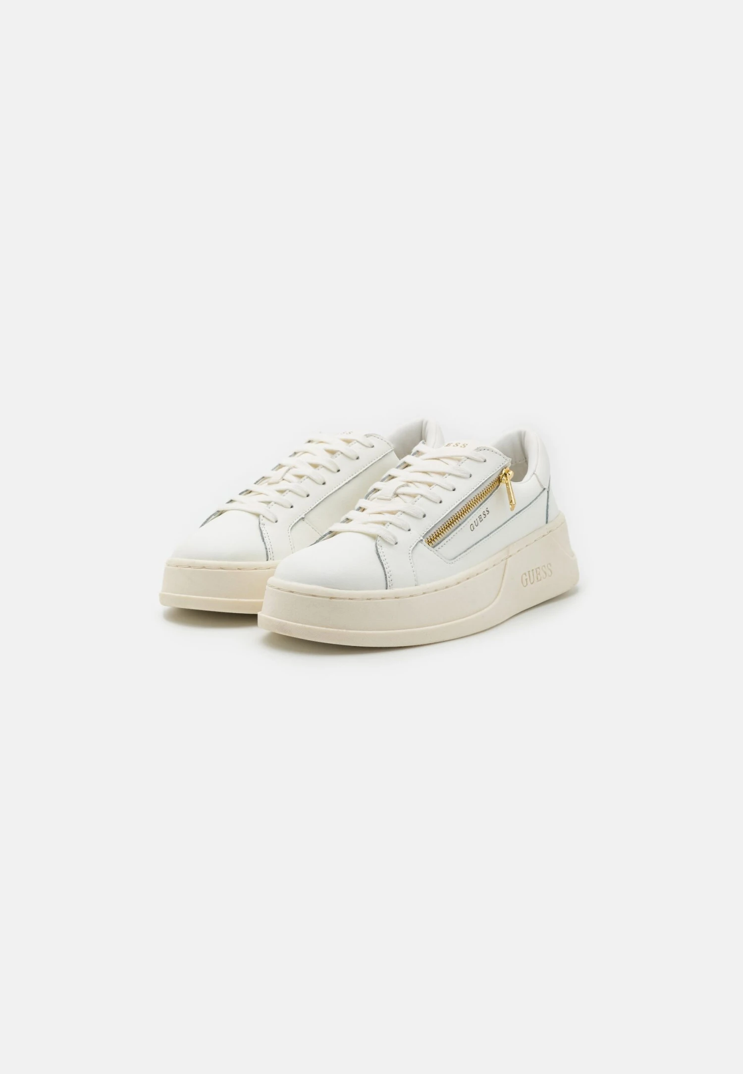 Guess Avellino Zip - Trainers - White 2 Guess Avellino Zip - Trainers - White - Image 2