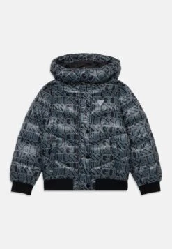 Guess JUNIOR PADDED HOODED JACKET - Winter Jacket - Black