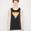 Guess Pride Logo - Top - Jet Black