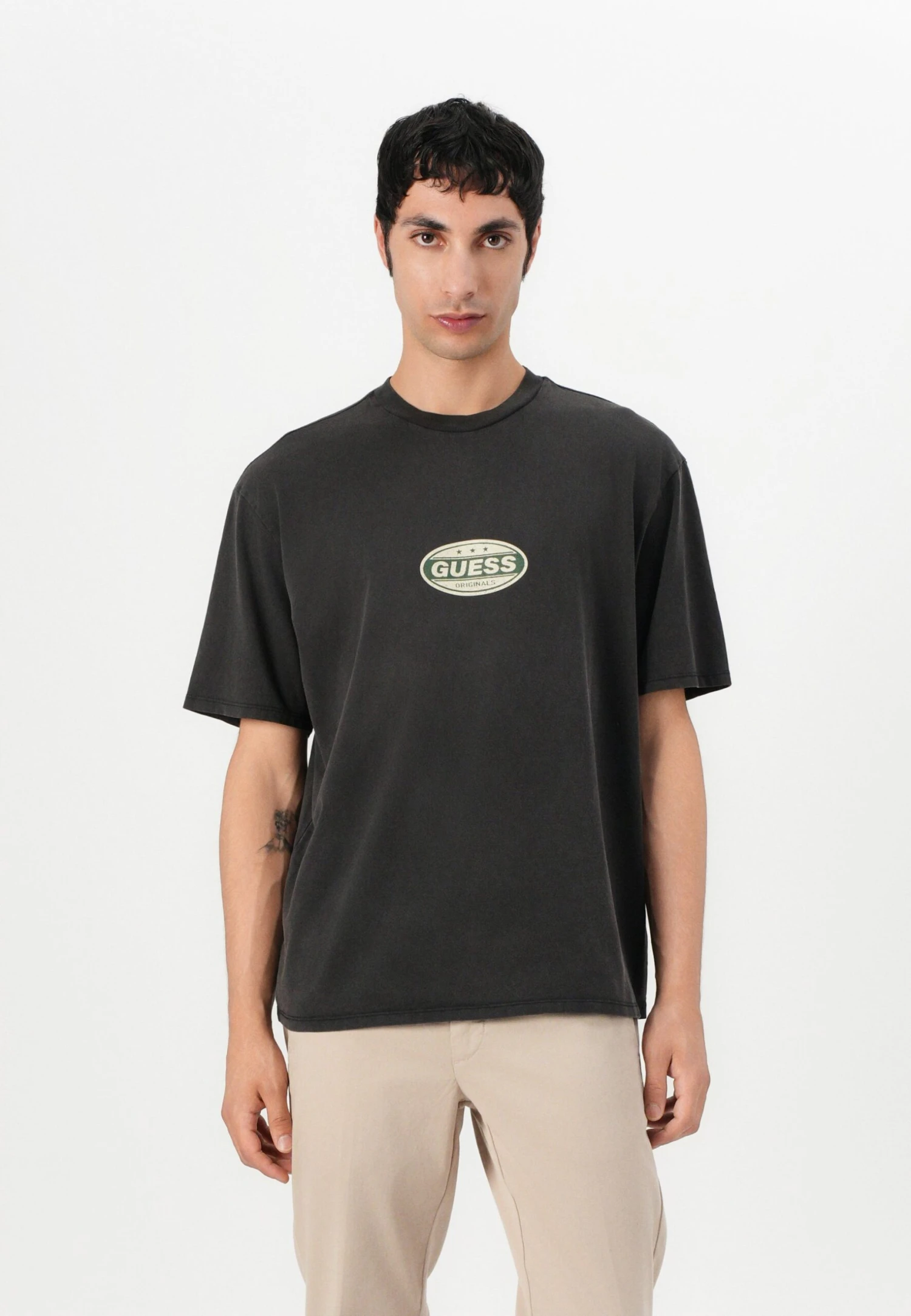 GO STRIKER TEE - Print T-shirt - Jet Black 1 GO STRIKER TEE - Print T-shirt - Jet Black