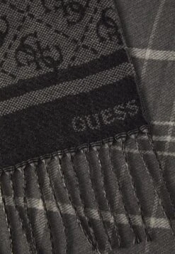 Guess MITO SCARF UNISEX - Scarf - Black/grey -Guess Clothing Sale 244170dba0f9401694dd94e69846c50f