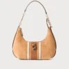 Guess ERENIA SHOULDER BAG - Handbag - Cognac
