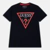 Guess JUNIOR CORE - Print T-shirt - Smart Blue