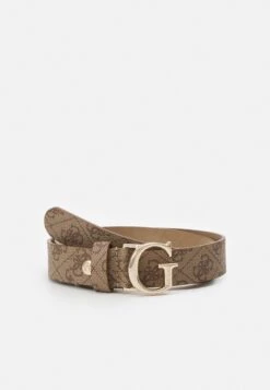 Guess Vikky Adjustable Pant Belt - Belt - Latte Logo