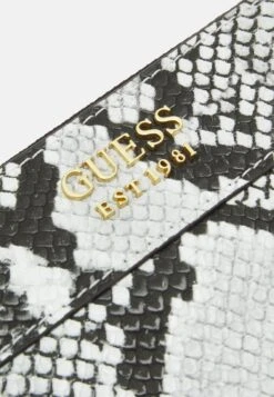 Guess Katey Large Zip Around - Wallet - White/Black -Guess Clothing Sale 257d7f1c1580491984384b752cf0fe8b