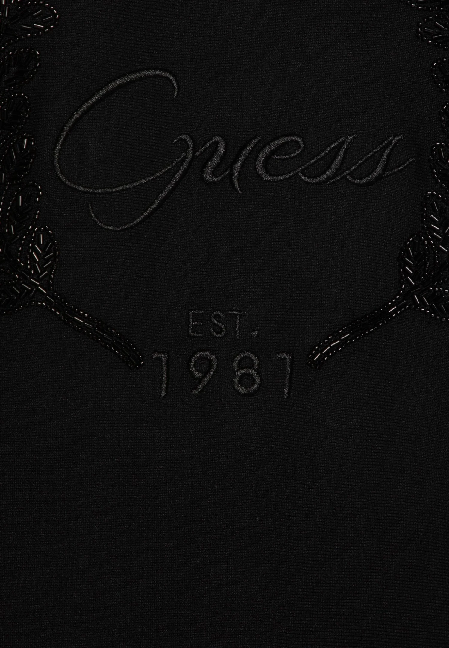 Guess Marion Batsleeve Logo - Jumper - Jet Black 5 Guess Marion Batsleeve Logo - Jumper - Jet Black - Image 5