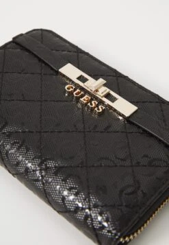 Guess IDRA SLG MEDIUM ZIP AROUND - Wallet - Black -Guess Clothing Sale 261f27ad3abd49aeb80d363abaf15afc