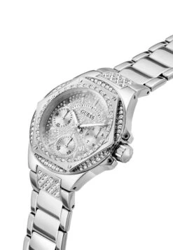 Guess ENVY - Chronograph Watch - Silver Tone -Guess Clothing Sale 27ed658cd7154a63ac27afd631f95492