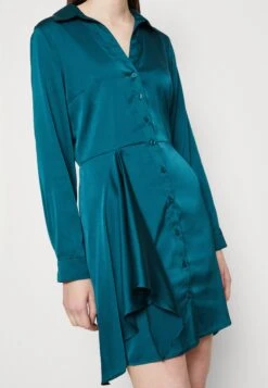 Guess Es Ls Alya - Shirt Dress - Regal Teal -Guess Clothing Sale 2802da83a8f34845966d28a9d711ee4d