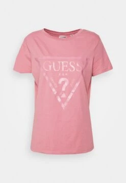 Guess Adele Ss Cn- Print T-Shirt - Rose -Guess Clothing Sale 281a6d5460c74e9388e46587e8af6418