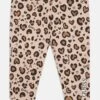 Guess BABY REVERSIBLE LEGGINGS - Leggings - Trousers - Baby Leopard Beige C