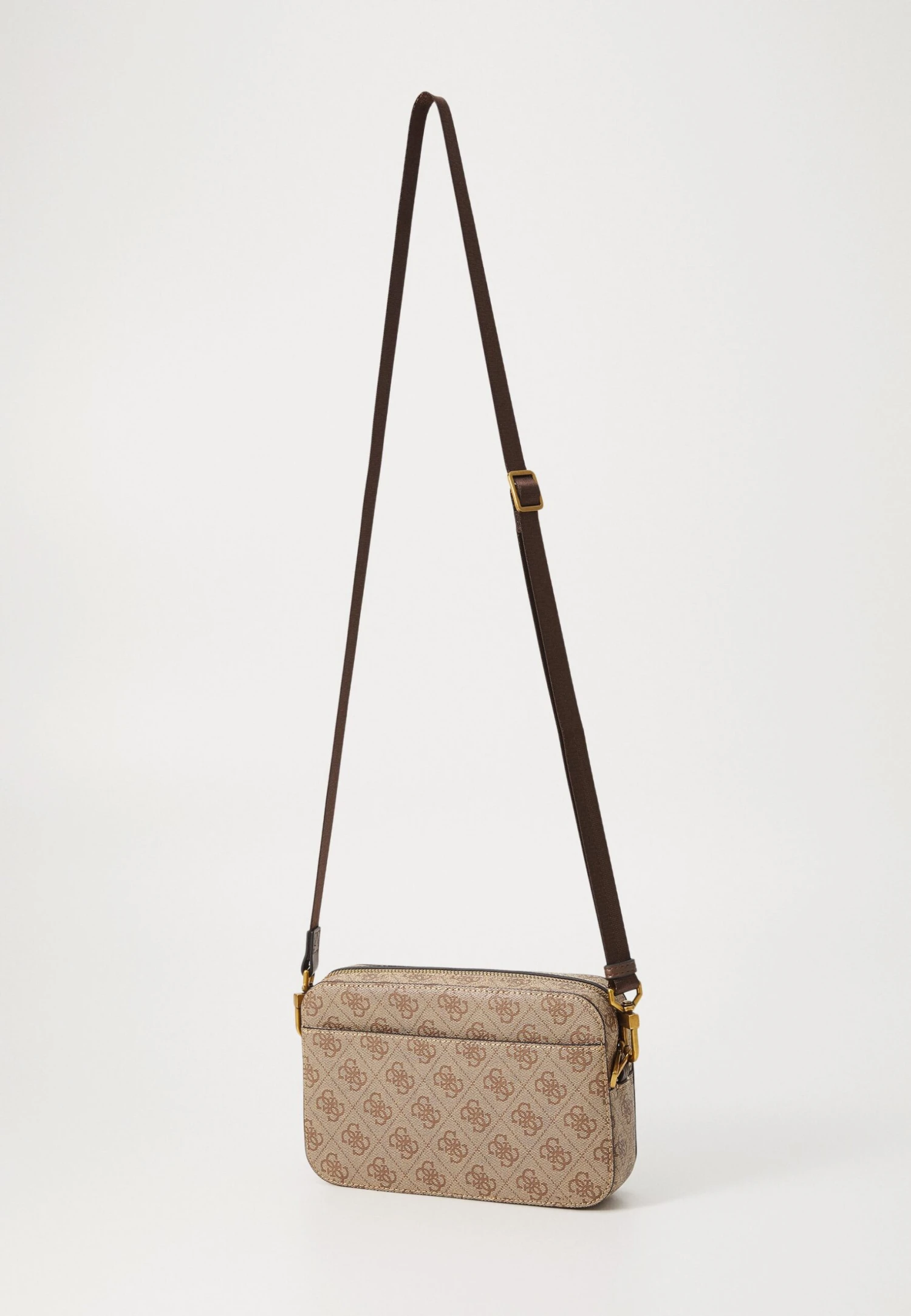 Guess MILANO MINI CAMERA BAG - Cross Body Bag - Beige/brown 3 Guess MILANO MINI CAMERA BAG - Cross Body Bag - Beige/brown - Image 3